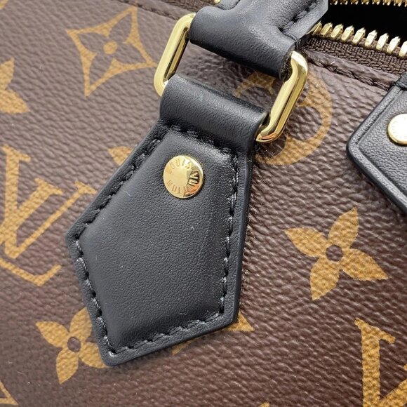 LOUIS VUITTON Speedy Trunk Size 25 Monogram/Monogram Reverse Canvas Noir M26181 - Picture 7 of 16